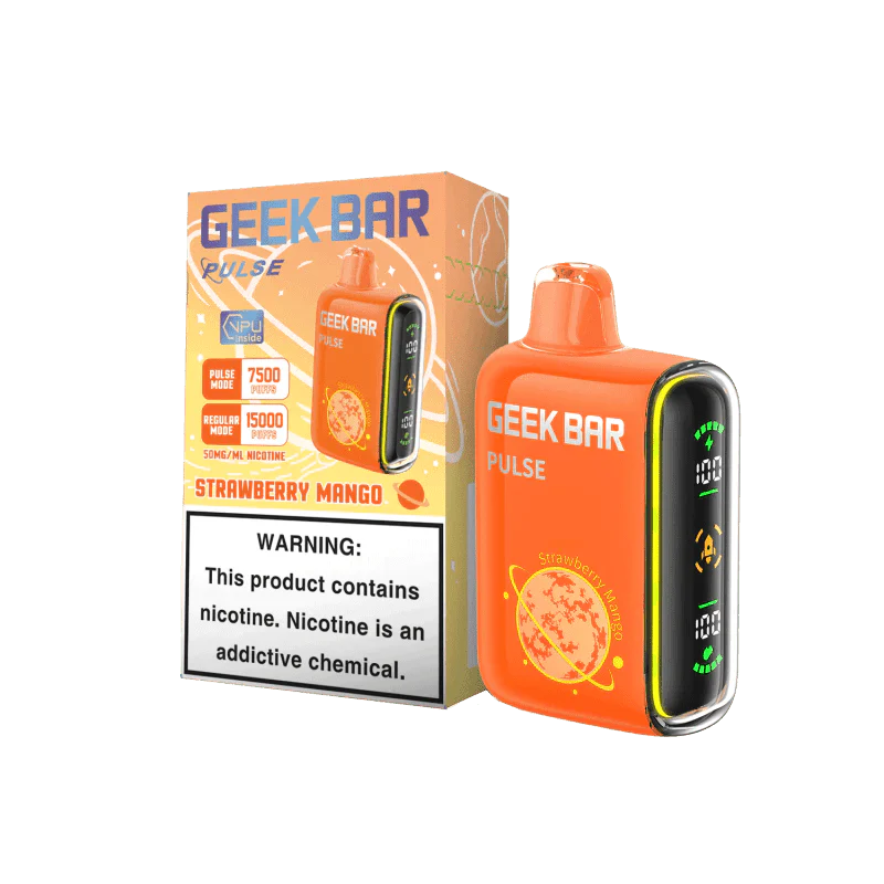 Strawberry Mango: Geek Bar Pulse 5% Vape