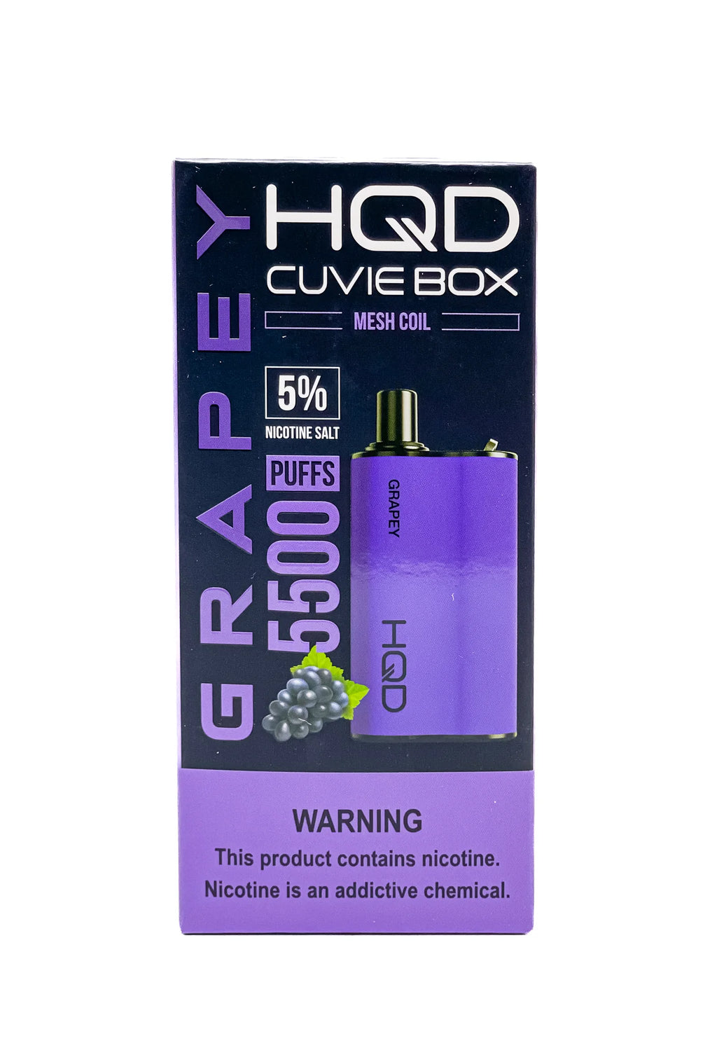 Grapey: HQD Box 5% Vape