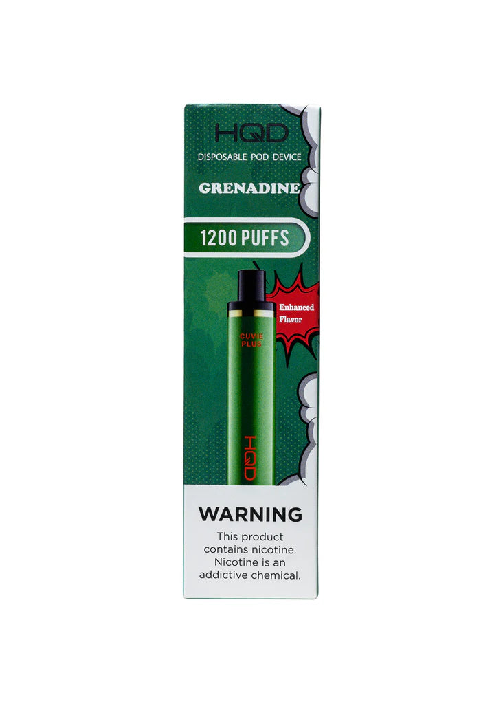 Grenadine: HQD Plus 5% Disposable Vape